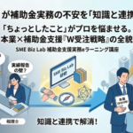 「ちょっとしたこと」がプロを悩ませる。士業が補助金実務の不安を「知識と連携」で解消し、事務所の売上を最大化する『W受注戦略』の全貌
